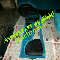 چاپ آبی روی قطعات خودرو با دستگاه هیدروگرافیک ایلیاکروم/مخمل پاش/دستگاه مخمل پاش09127692842