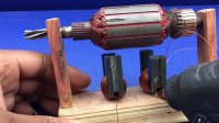 How to Electric Powerful DC Motors and Universal Rotors Work Without Magnet