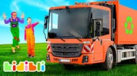 فیلم ماشین بازی بچه گانه - ماشین های بزرگ آشغالی آتش نشانی جرثقیل اسباب بازی