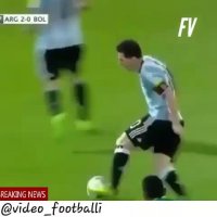 حرکت بسیار زیبا و یک تنه از مسی