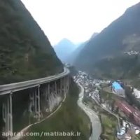 وحشتناک ترین بزرگراه در چین