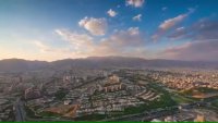 Tehran Skyline Timelapse 2016