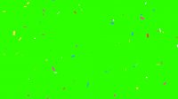 Confetti #3 / Green Screen - Chroma ...