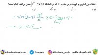 تست معادله و نامعادله ریاضی با علی هاشمی