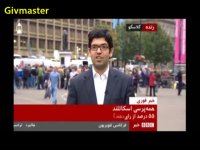 سوتی جدید گزارشگر بی بی سی فارسی