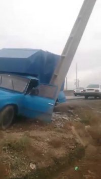 تصادف شدید در شاهد شهر شهریار