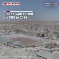 تصاویر آخرالزمانی از پایتخت داعش