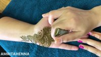 آموزش طراحی حنا روی دست قسمت 26
