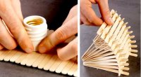 32 ایده خلاقانه ساخت کاردستی با چوب بستنی