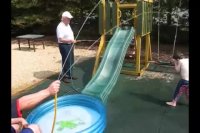 وقت بازی با بابا بزرگ