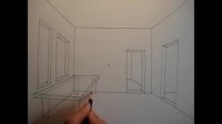 How To Draw A Room with One Point Perspective