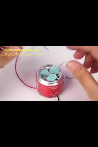 ساخت مینی پنکه از ضایعات-بهروسرماصنعت