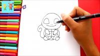 لاکپشت کوچولو - آموزش نقاشی کودکان