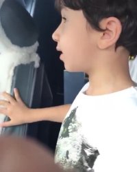 وقتی بچه پنج ساله میدونه چطوری هواپیما رو بلند کنه