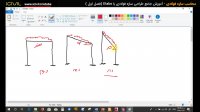 آموزش etabsمحاسبات سازه طراحی سازه فولادی (قسمت 8)