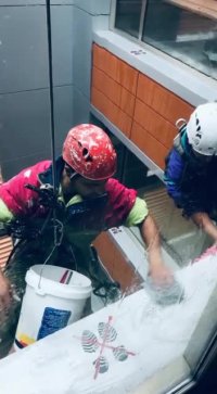 شستشوی نما به روش راپل