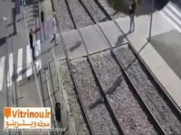 عبور قطار از روی یک زن، پای او را قطع کرد-مجله ویترینو