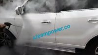 کارواش بدنه ماشین با بخار