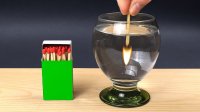 4 آزمایش علمی ساده و هیجان انگیز با چوب کبریت
