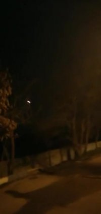 لحظه سقوط هواپیمای اوکراین در نزدیکی شهر پرند