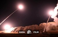 لحظه شلیک موشک های ایرانی به سمت پایگاه های آمریکایی