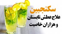 سکنجبین علاج عطش تابستان و هزاران خاصیت
