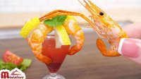آشپزی با وسایل مینیاتوری - کوکتل میگو