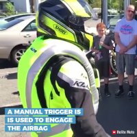 ایربگ های مخصوص موتور!