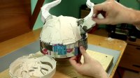 How to make a Helmet out of Cardboard - (Viking - Cosplay)