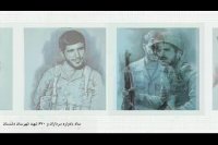 نقاش برتر کشور در طراحی پرتره شهدا