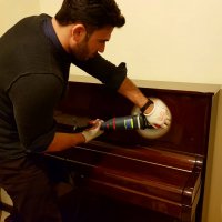 کوک ، رگلاژ و تعمیر پیانو به همراه پولیش بدنه با دستگاه 09125633895