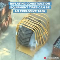 تست مقاومت لاستیک های ماشین سنگین