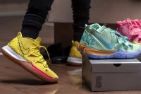 رونمایی شرکت نایک از جذاب ترین مدل کفش های خود با طرح باب اسفنجی و دوستانش به عنوان nickelodeon