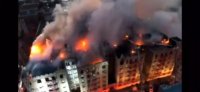 آتش سوزی گسترده در آمریکا اینبار در یکی از محلات نیویورک