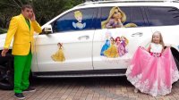 ناستیا و بابایی : ماشین پرنسسی : برنامه کودک دخترانه خیلی قشنگ