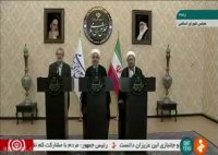 حاشیه جالب نشست خبری روحانی پس از قطع صدا