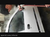 کارواش بخار موتور شویی