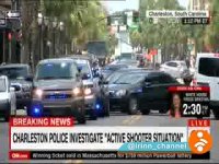 محل تیراندازی و گروگان گیری در شهر چارلستون آمریکا