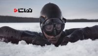 شنا در آب یخ برای درمان شکستگی پا