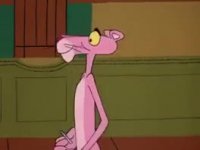 کارتون پلنگ صورتی