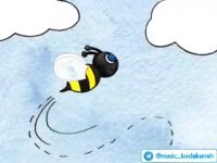 کلیپ  شاد کودکانه ای زنبود طلایی نیش میزنی بلایی