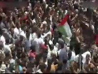 مراسم تشییع جنازه  "رزان اشرف النجار" بانوی امدادگر فلسطینی