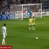 ضربه ایستگاهی زیبا رونالدو از دوربین تماشاچی