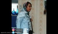 کلیپ های اینستاگرامی پریسا پور مشکی , diamond.prs یا سارا اطهری خنده داره