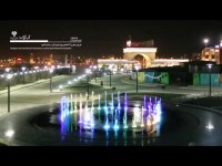 آبنمای کف خشک (زیرسطحی) تالار شهر