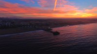 Time Lapse of Los Angeles Sunrise - 4K Drone Footage