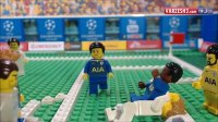شبیه سازی بازی رئال مادرید - تاتنهام با لگو