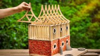 ساخت یک خانه مینیاتوری با مصالح!