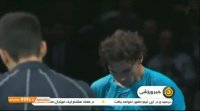 حواشی قهرمانی فدرر در تنیس مسترز شانگهای