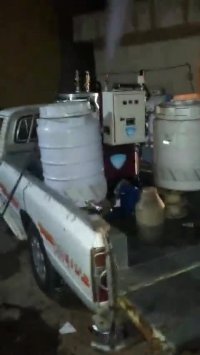 بارگیری دستگاه کارواش سیار استیم پاور برای اصفهان